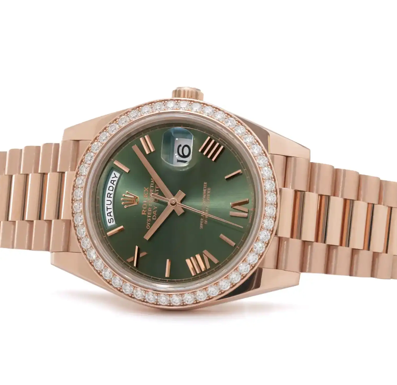 Prestigious Jewelrys Rolex Day-Date Rolex 228345RBR 0529
